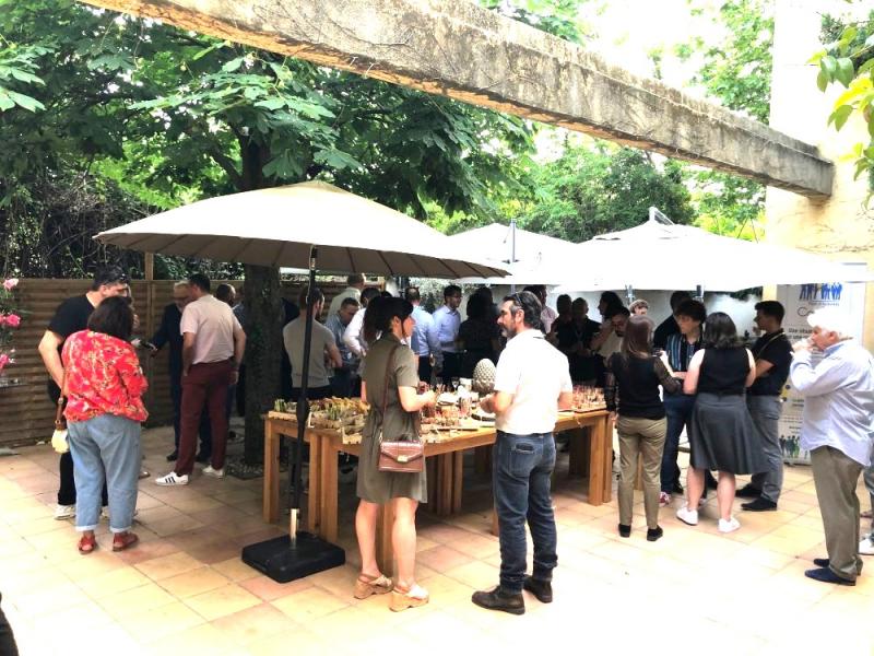Rencontre-réseau du club Grand Avignon avec l'association de COURTINE