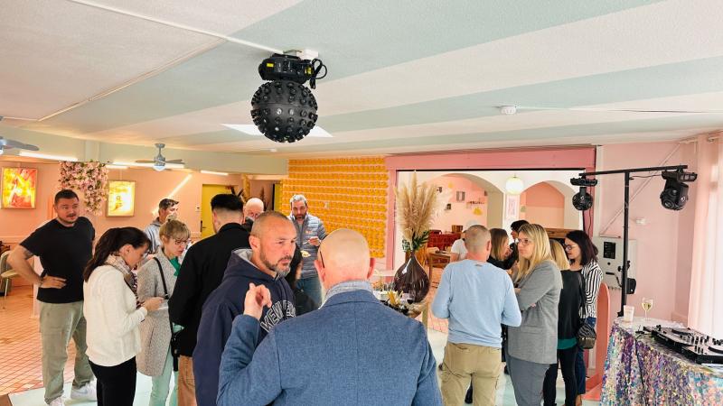 Réunion-réseau du club Quartier d'Affaires Villeneuve-Les Angles chez Place 70