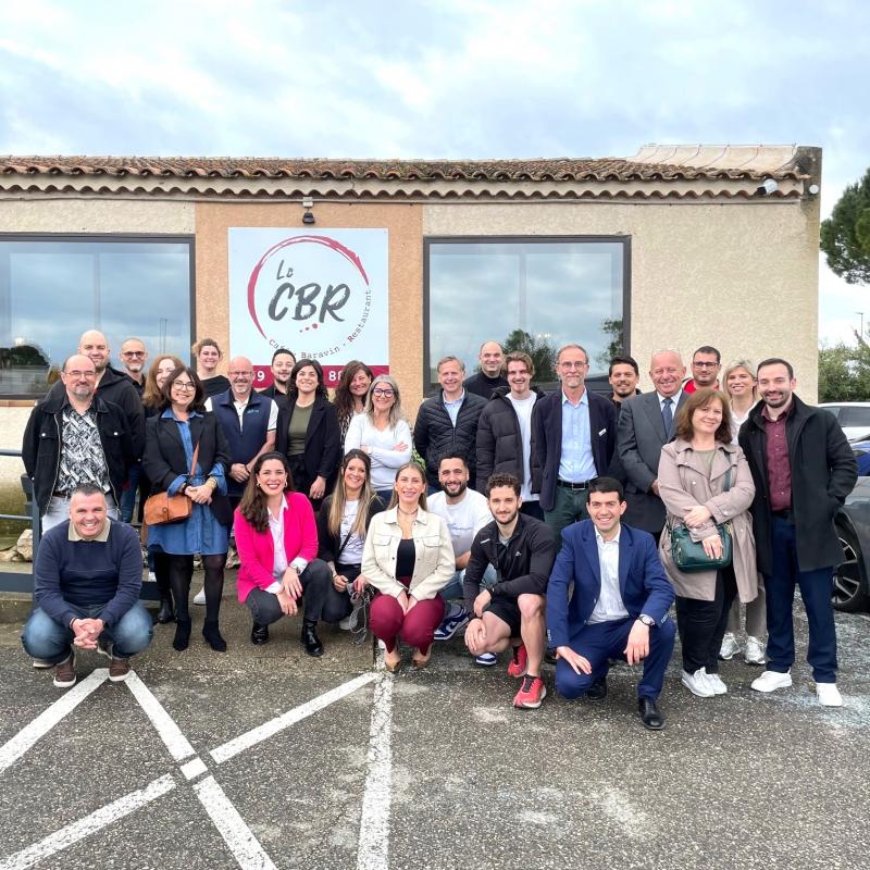 Club Matinales Vedène/ Réunion-réseau au restaurant le CBR à Vedène